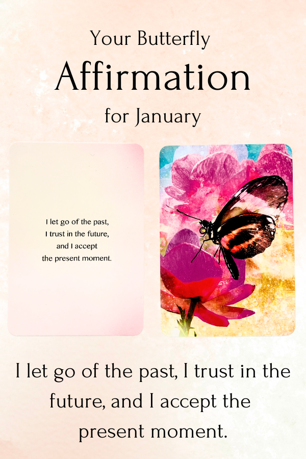 Butterfly Affirmation for January